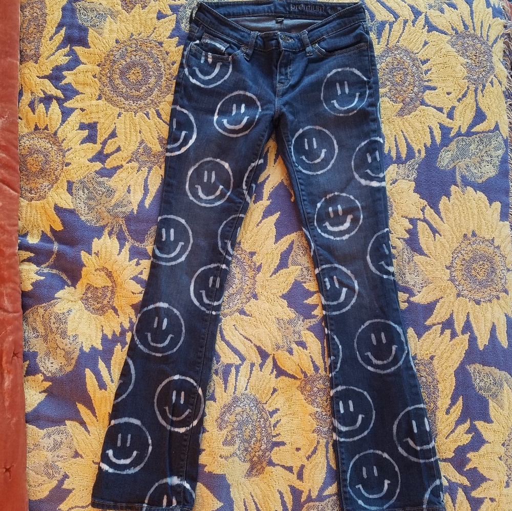 Smiley Face Jeans